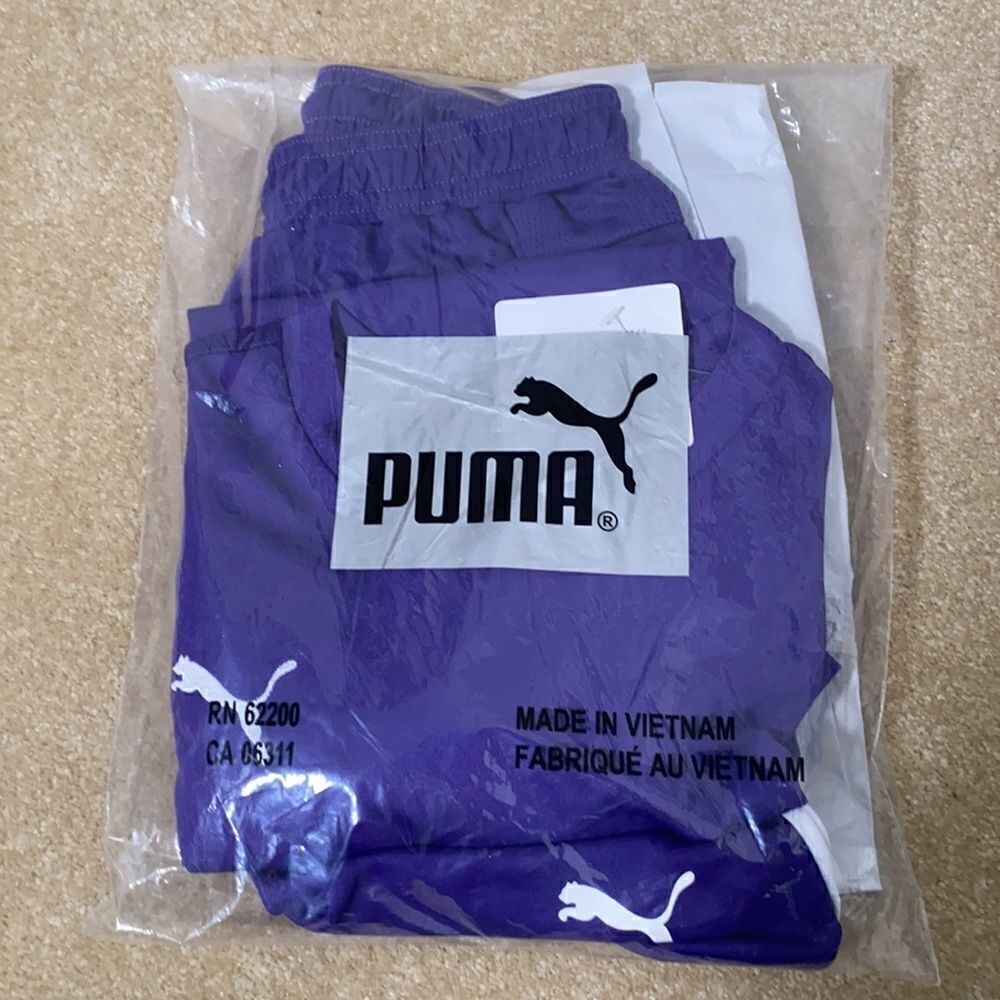 Puma Purple Girls Shirt/Shorts Set Size L NWT - Picture 12 of 12